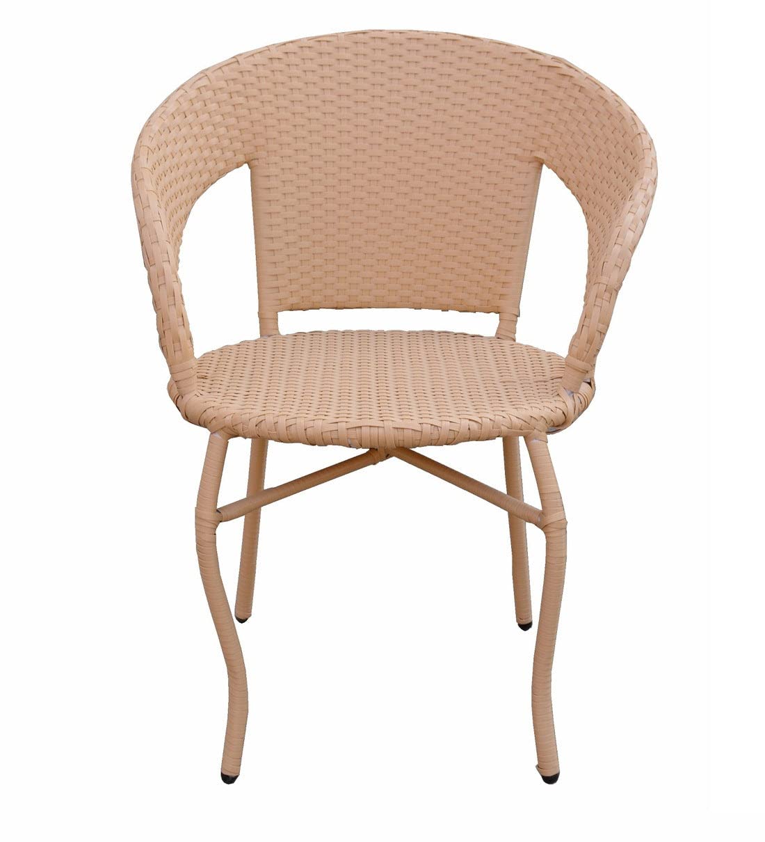 Berl Outdoor Patio Set| Durable Garden Furniture-2 Chairs + 1 Table Light Brown