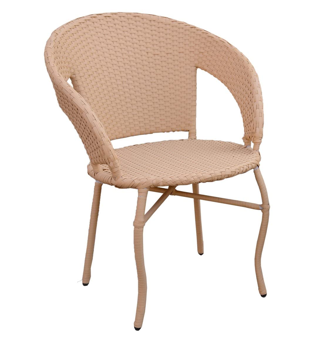 Berl Outdoor Patio Set| Durable Garden Furniture-2 Chairs + 1 Table Light Brown