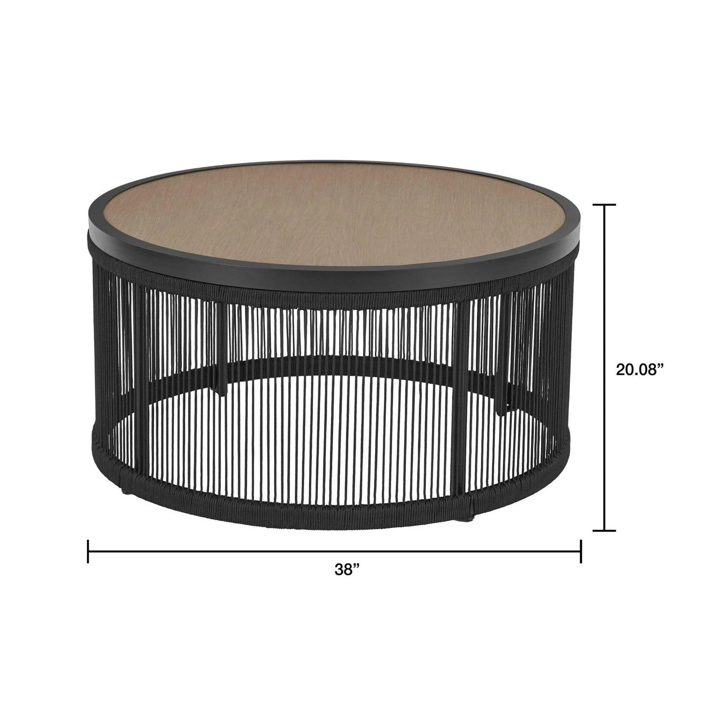 Noyola Outdoor Patio Set| Durable Garden Furniture-4 Chairs + 1 Table Black