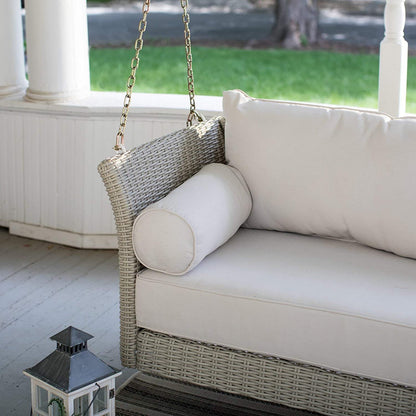 Flavie Double Seater Hanging Swing| Without Stand For Outdoor (Grey)