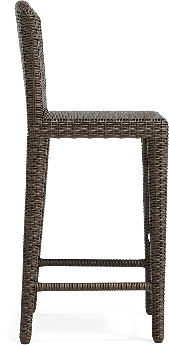 Ayano Outdoor Bar Set| Durable Garden Furniture-2 Chairs + 1 Table Brown